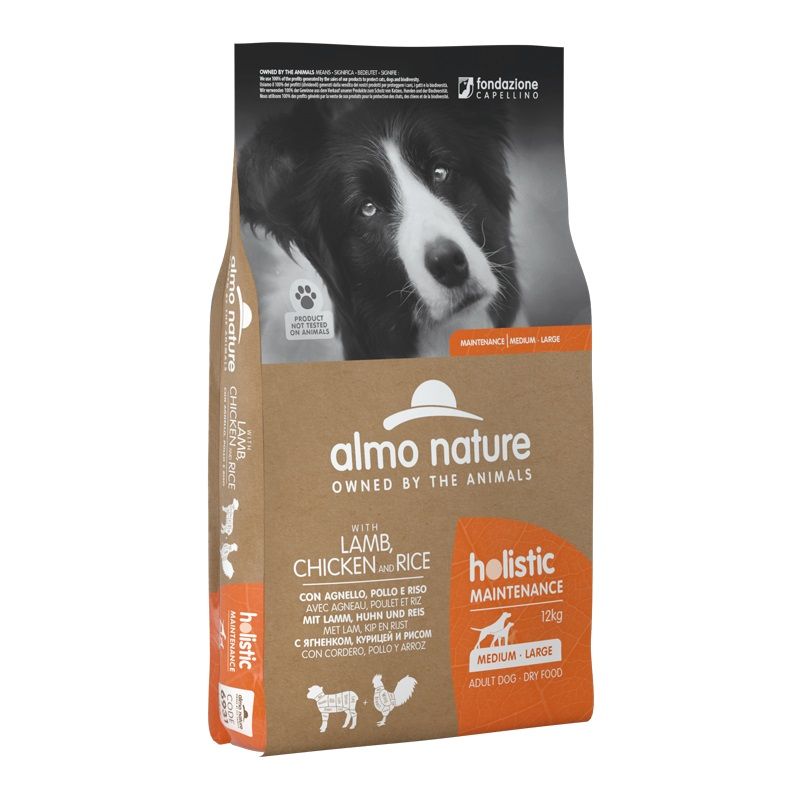 almo-nature-holistic-maintenance-agnello-pollo-riso-12kg-crocchette-cane
